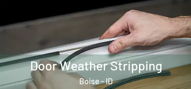 Door Weather Stripping Boise - ID
